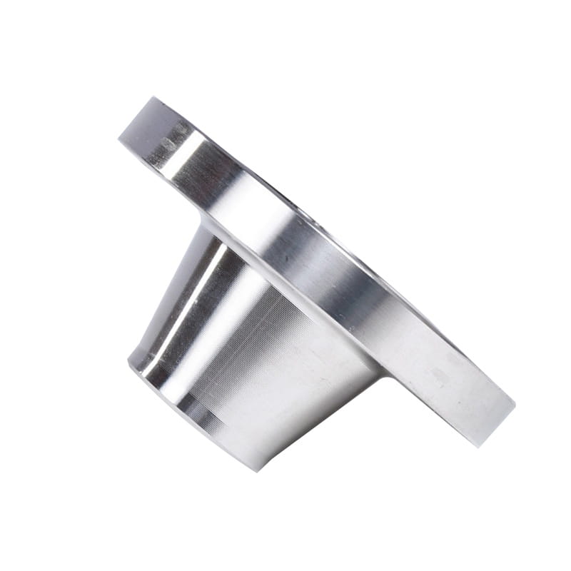 Stainless Steel Weld collum LABIUM cum a tapeed centrum et in ora