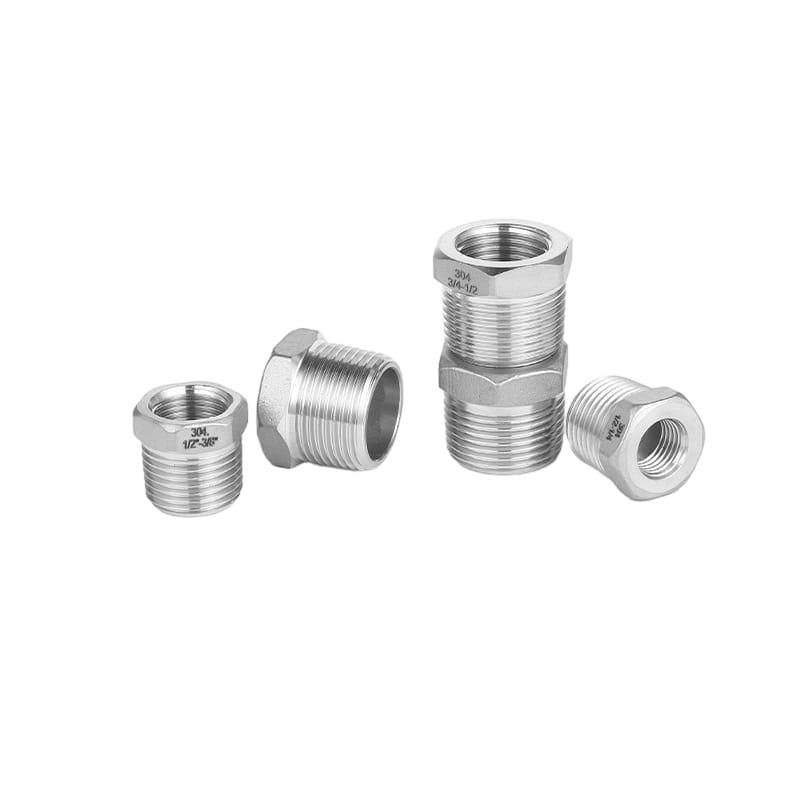 SS reducendo bushings providere a Leak-Free Connection Inter Fittings et Pipes