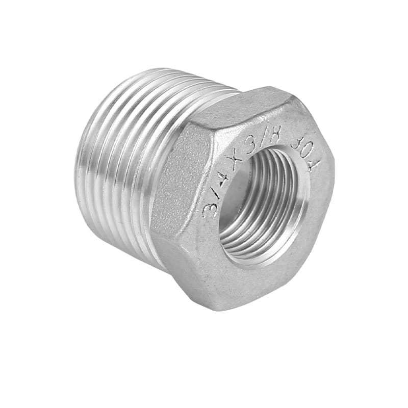 SS reducendo bushings providere a Leak-Free Connection Inter Fittings et Pipes