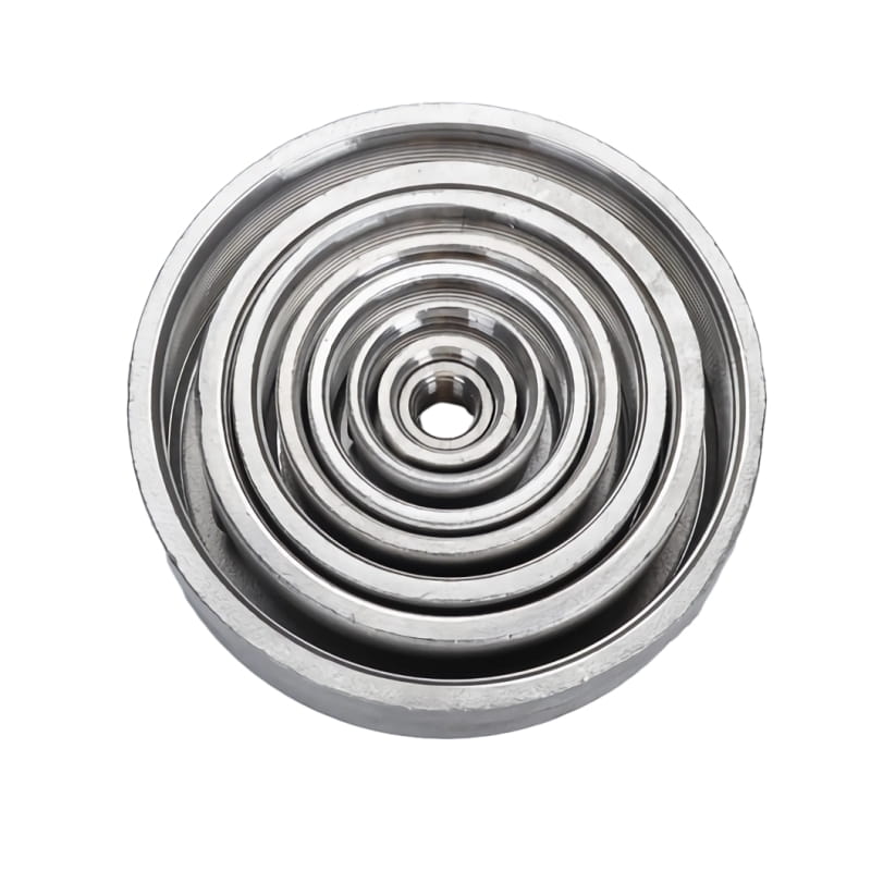 Investment casting Aliquam Steel pipe finem caps habere feminam thread