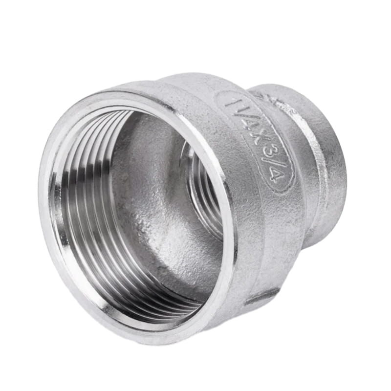 Stainless ferro Bell Redigo Couplings connectens duas sectiones diversis diametris