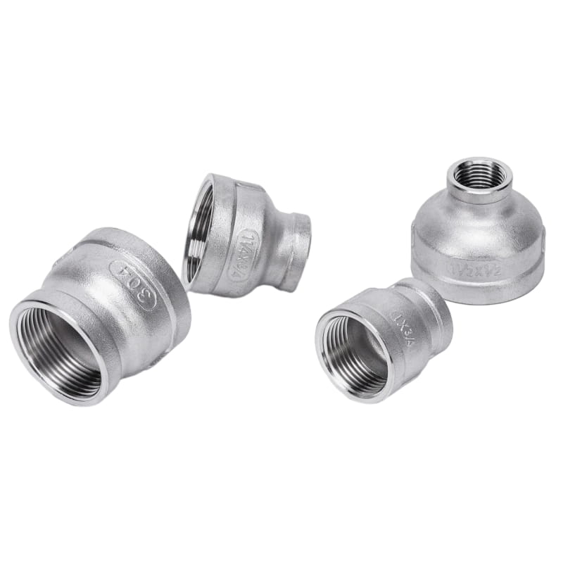 Stainless ferro Bell Redigo Couplings connectens duas sectiones diversis diametris