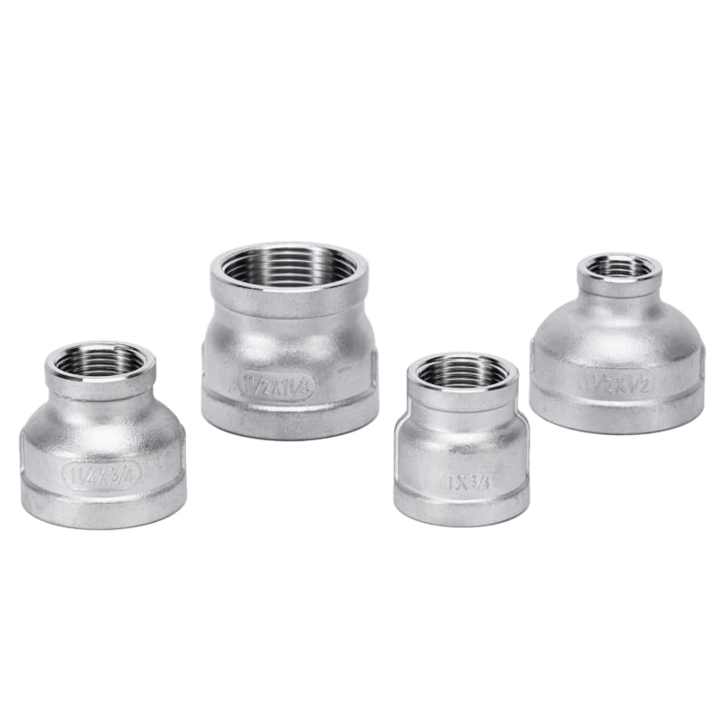 Stainless ferro Bell Redigo Couplings connectens duas sectiones diversis diametris
