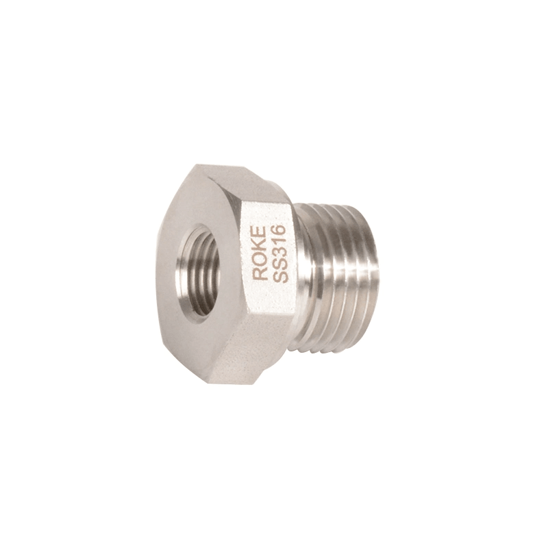 Hexagonal caput cnc consummatione processus immaculatam ferro reducendo bushings