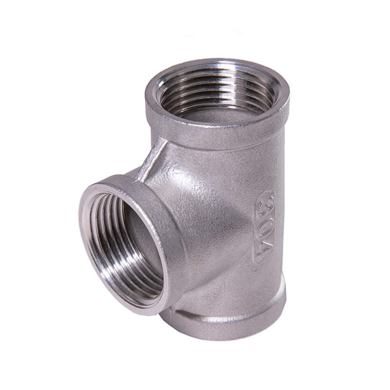 Non opus est ad Weld mitte feminam SS relatorum Tee Piping Fittings