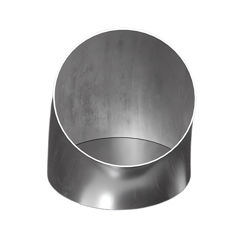 Sanitary gradu interior exterius polito Aliquam Steel XLV ° Short Radius cubito